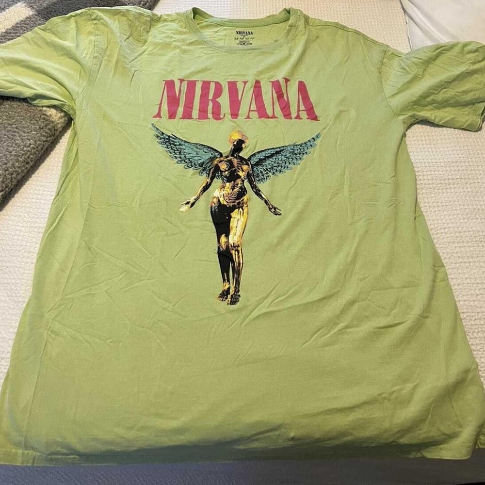 Nirvana oversized sleep shirt xl